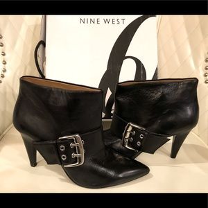 NEW Nine West Black Ankle Boots